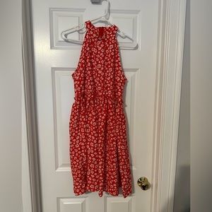 🥂 NEW! SHEIN Red floral dress